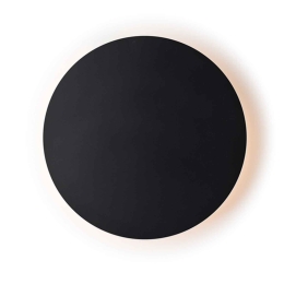 Φωτιστικό Τοίχου Με Mdf ZM1705LEDWB Black Mdf,Μέταλλο