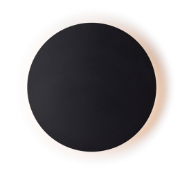 Φωτιστικό Τοίχου Με Mdf ZM1724LEDWB Black Mdf,Μέταλλο