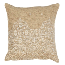 Μαξιλάρι Διακοσμητικό (Με Γέμιση) Vellore Winter Beige Nef-Nef 42X42 Βαμβάκι-Πολυέστερ