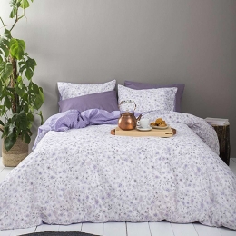 Πάπλωμα Peonia Lilac Nima Υπέρδιπλο 220x240cm 100% Βαμβάκι