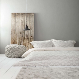 Παπλωματοθήκη Stone Rose Nima Υπέρδιπλο 220x240cm 100% Βαμβάκι
