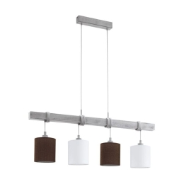 Φωτιστικό Οροφής - Ράγα 49927 Townshend 2 Eglo Metal,Wood