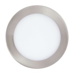 Φωτιστικό Σποτ Χωνευτό Led 32754 1200lm 2700-6500K Silver Fueva-C Eglo Στρόγγυλο Μέταλλο,Πλαστικό