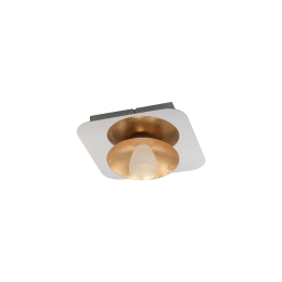 Φωτιστικό Οροφής - Πλαφονιέρα Led 97521 Silver - Gold Torano Eglo Μέταλλο