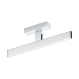 Φωτιστικό Τοίχου - Απλίκα Led 96064 Silver Pandella 1 Eglo Μέταλλο,Πλαστικό