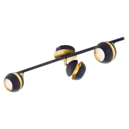 Φωτιστικό Σποτ Led 95484 Black - Gold Nocito Eglo Μέταλλο