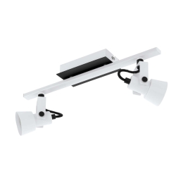 Φωτιστικό Σποτ Led 97372 White - Black Trillo Eglo Μέταλλο