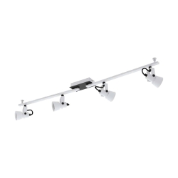 Φωτιστικό Σποτ Led 97374 White - Black Trillo Eglo Μέταλλο