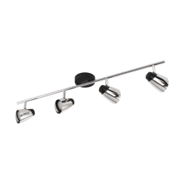 Φωτιστικό Σποτ Led  96718 Black Moncalvio Eglo Μέταλλο