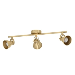 Φωτιστικό Σποτ Led Τρίφωτο 900172 Gold Seras Eglo