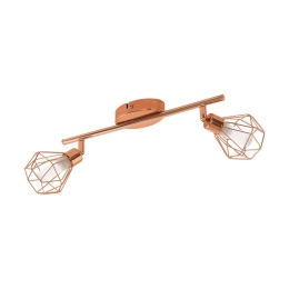 Φωτιστικό Σποτ Led 95546 Copper Zapata Eglo Μέταλλο,Γυαλί