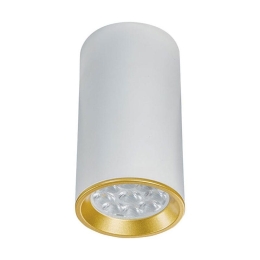Φωτιστικό Σποτ Οροφής S033 White - Gold Αλουμίνιο