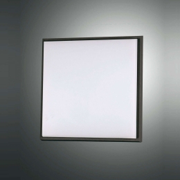 Φωτιστικό Οροφής - Τοίχου Led Desby 3314-61-101 Black Fabas Luce Αλουμίνιο
