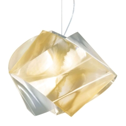 Φωτιστικό Οροφής Gemmy Prisma Gold Slamp Αλουμίνιο,Πολυπροπυλένιο