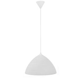 Φωτιστικό Οροφής GL-1010/35 1/L 02-0205 White Brush Heronia Κρύσταλλο,Μέταλλο