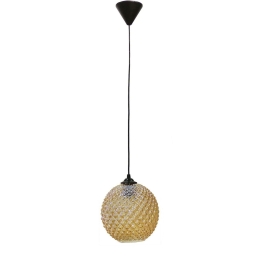 Φωτιστικό Οροφής GL-5010/20 1/L 02-0212 Meli Ball Heronia Κρύσταλλο,Μέταλλο