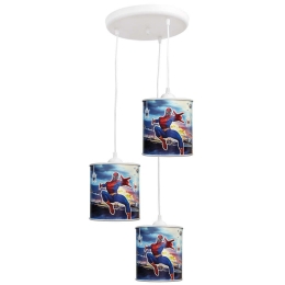 Φωτιστικό Οροφής Παιδικό Kid/3L Pendel Boy-Α- 36-0003 Heronia Πλαστικό