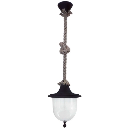 Φωτιστικό Οροφής LP-810Κ Rope UT-Black 31-0986 Heronia