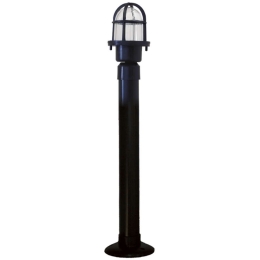 Φωτιστικό Δαπέδου SLP-500ΕΒ Black 118cm 1/L 10-0331 Heronia