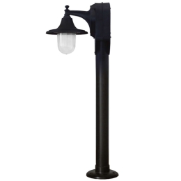 Φωτιστικό Δαπέδου LP-730ΕΒ 1/L Black 110cm 10-0334 Heronia