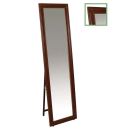Καθρέπτης Δαπέδου-Τοίχου Ξύλινος 40x148 Ε7185,3  Καρυδί Mdf,Γυαλί