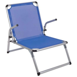 Πολυθρονάκι Παραλίας Briny Ε603,1 Blue Σετ 4τμχ