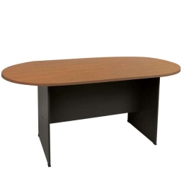 Τραπέζι Συνεδρίου -Α Oval ΕΟ123,1New Dark Grey-Cherry