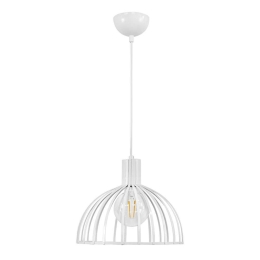 Φωτιστικό Οροφής Paris/28 1/L Φ28 Η95 Χ Φ28cm White 34-0239 Heronia Μέταλλο