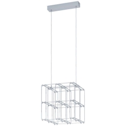 Φωτιστικό Οροφής 39729 Frontera Led 30X30cm Chrome Eglo Μέταλλο