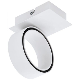 Φωτιστικό Οροφής-Σποτ 39584 Albariza Led/1 White-Chrome Eglo Αλουμίνιο