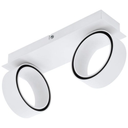 Φωτιστικό Οροφής-Σποτ 39585 Albariza Led/2 White-Chrome Eglo Αλουμίνιο