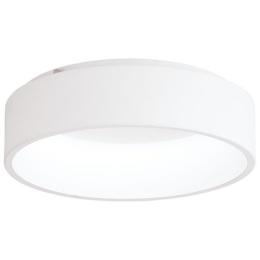 Φωτιστικό Οροφής - Πλαφονιέρα 39286 Marghera Led Ø450 White Eglo Μέταλλο,Πλαστικό