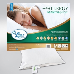 Μαξιλάρι Ύπνου The Anti-Allergy Sensitive 50 Χ 70 La Luna 50Χ70 Microfiber