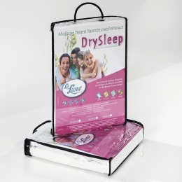 Επίστρωμα Aδιάβροχο Dry Sleep La Luna Ημίδιπλο Βαμβάκι-Πολυέστερ