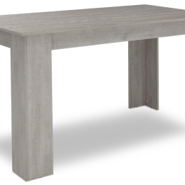 Τραπέζι Jason pakoworld χρώμα white wash 150x80x76,5εκ