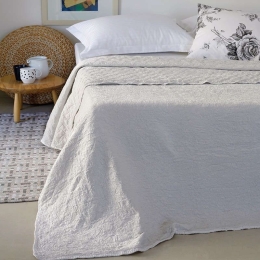 Κουβερλί Confi Stonewashed Ice Melinen Υπέρδιπλο 200x240cm Πολυέστερ