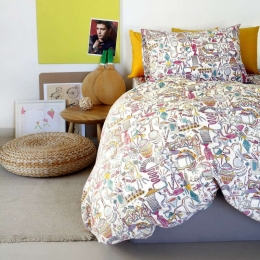 Μαξιλαροθήκες Σετ 2Τμχ Παιδικές Kids Line Dream Maker Girl Melinen 52 X 72 52x72cm 100% Βαμβάκι