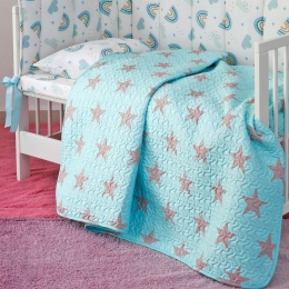 Κουβερλί Βρεφικό Star Boy Ciel Melinen Microfiber