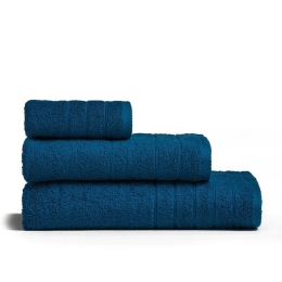 Πετσέτα Fresca Dark Blue Melinen Χεριών 30x50cm 100% Βαμβάκι