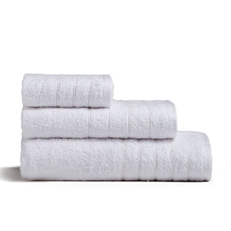 Πετσέτα Fresca White Melinen Χεριών 30x50cm 100% Βαμβάκι