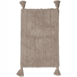 Ταπέτο Μπάνιου Trend Taupe Melinen 50X80cm 100% Βαμβάκι