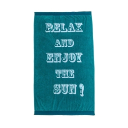 Πετσέτα Θαλάσσης Relax Turqoise Melinen Θαλάσσης 86x160cm 100% Βαμβάκι