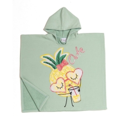 Πόντσο Θαλάσσης Παιδικό Pineapple Mint Melinen