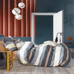 Σεντόνια Berg (Σετ 4τμχ) Multi Melinen Υπέρδιπλο 230x270cm 100% Βαμβακοσατέν