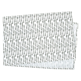 Τραβέρσα Edmonde White Melinen 45Χ140 100% Βαμβάκι