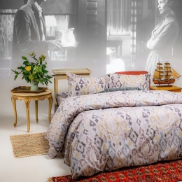 Σεντόνια Φανελένια Masami (Σετ 4τμχ) Grey Melinen Διπλό 205x260cm 100% Βαμβακερή Φανέλα