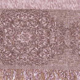 Borea Ριχτάρι Σενίλ Πολυθρόνας Arabesk 180 x 180 cm Λιλά