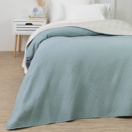 Borea Κουβερλί Diamond Μονό 160 x 240 cm Γκρι-Γκρι ανοιχτό