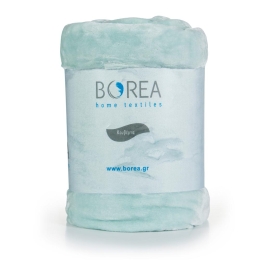 Borea Κουβέρτα Μονόχρωμη K-4 Μονή 150 x 220 cm Φυστικί