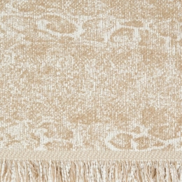 Borea Ριχτάρι Σενίλ Διθέσιο Snakeskin 180 x 250 cm Εκρού